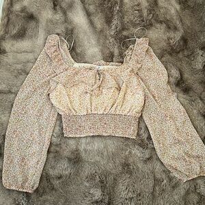 West Of Melrose(Tilly’s) Floral Top